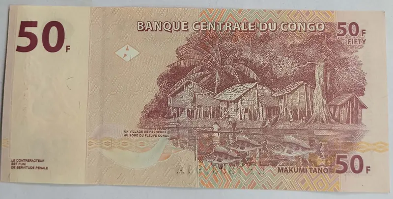 CONGO - 50 Francs - 2013 - UNC & MINT CONDITION - 1