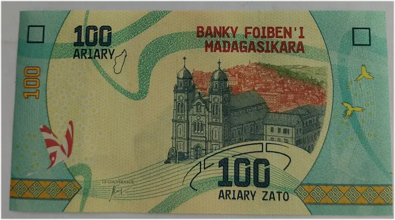 MADAGASCAR - 100 ARIARY - UNC & MINT CONDITION - 1