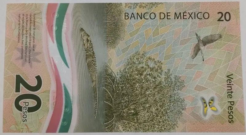 MEXICO - 20 PESOS - COMMEMORATIVE - UNC & MINT CONDITION (1821 - 2021) - 1