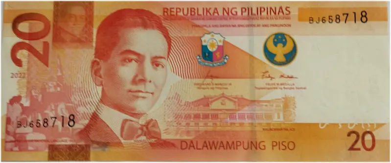PHILIPINES - 20 PESO - UNC & MINT CONDITION - 1