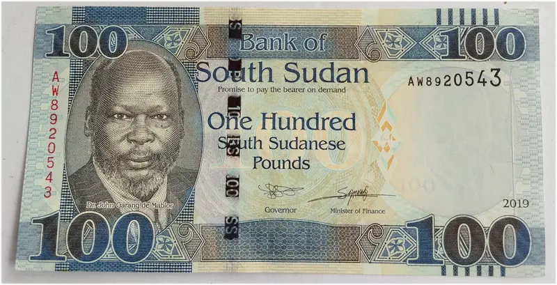 SOUTH SUDAN - SOUTH SUDANESE 100 POUNDS -  UNC & MINT CONDITION (2019) - 1