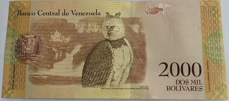 VENEZUELA - 2000 BOLIVARES - UNC & MINT CONDITION ( 2016 ) - 1