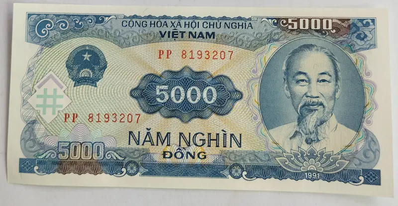 VIETNAM - 5000 DONG - UNC & MINT CONDITION - 1