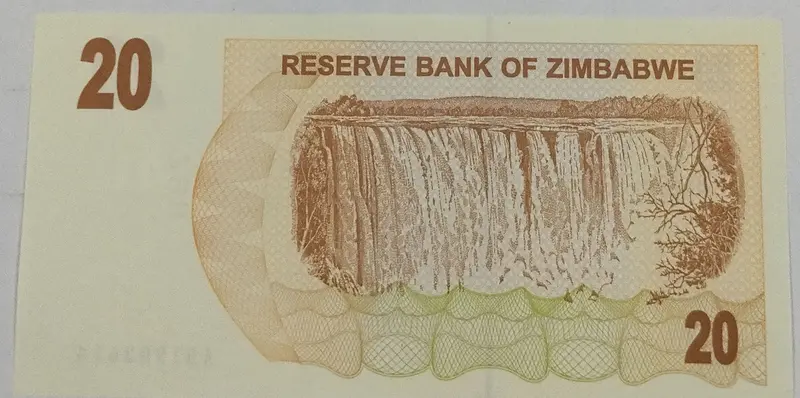 ZIMBABWE - 20  DOLLAR - UNC & MINT CONDITION - 1