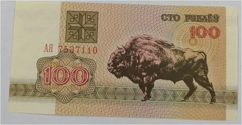 BELARUS - 100 RUBLES - UNC & MINT CONDITION - 1