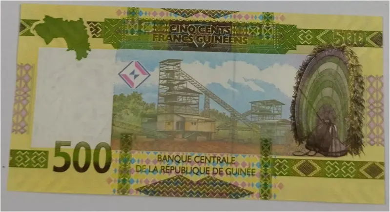 GUINEA - 500 FRANCE - UNC & MINT CONDITION (2022) - 1