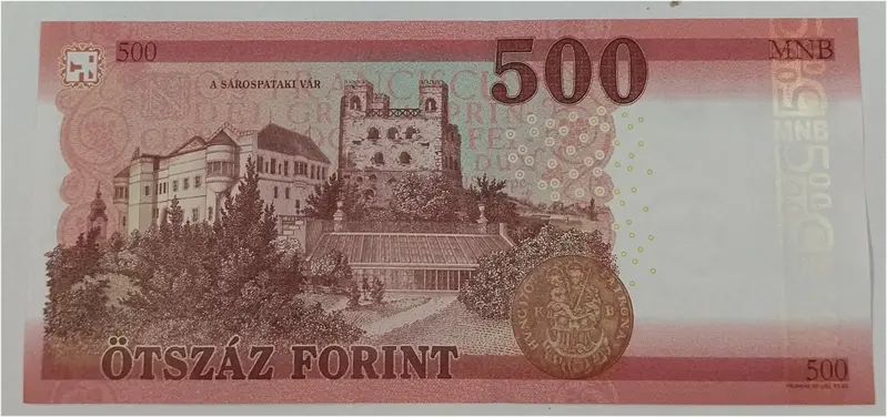HUNGARY - 500 FORINT - UNC & MINT CONDITION  - 1