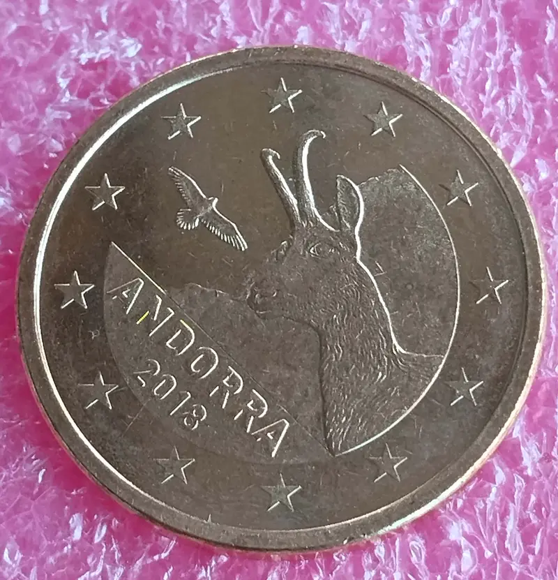 ANDORRA - 5 EURO CENT - B UNC CONDITION (2019) - 1