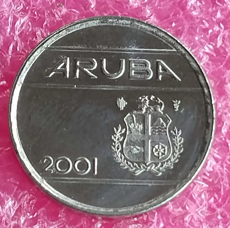 ARUBA - 5 CENT - UNC CONDITION (2001) - 1
