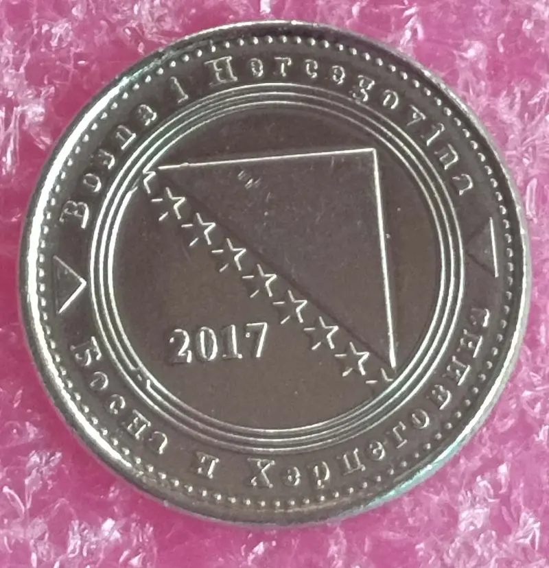 BOSNIA - 5 FENINGA - UNC MINT CONDITION (2017) - 1