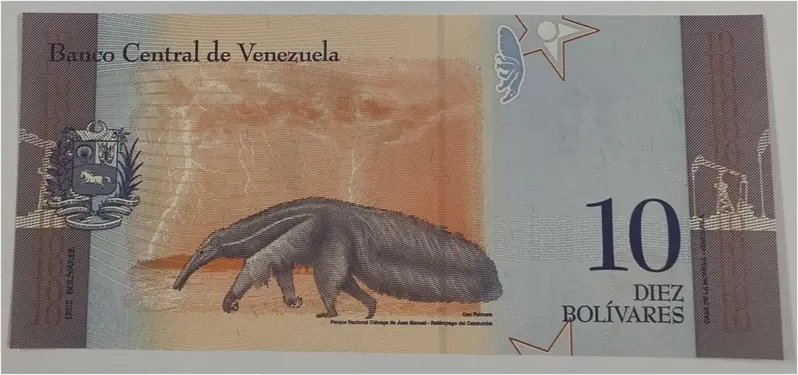 VENEZUELA - 10 BOLIVARES - UNC & MINT CONDITION (2018) - 1