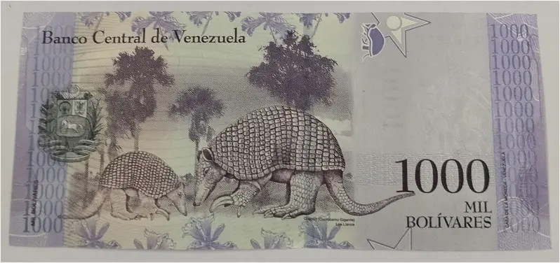 VENEZUELA - 1000 BOLIVARES - UNC & MINT CONDITION  - 1