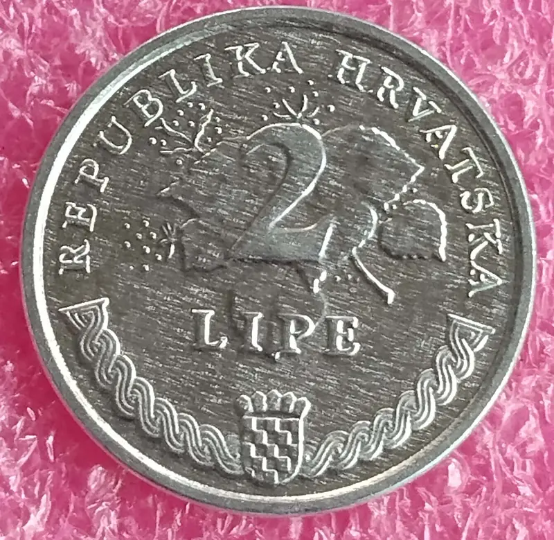 CROATIA - 2 LIPE COINS -  UNC MINT CONDITION (2009) - 1