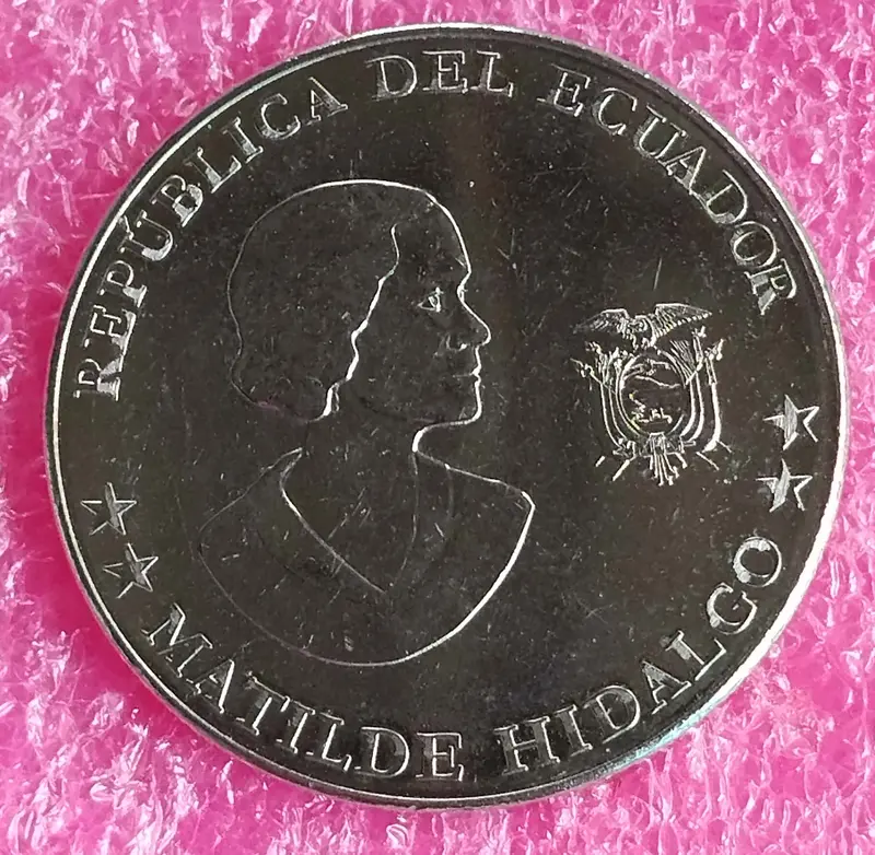 ECUADOR - 50 CENTAVOS COIN - B UNC CONDITION (2023) - 1