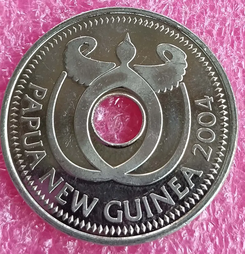 PAPUA NEW GUINEA - 1 KINA -  UNC MINT CONDITION (2004) - 1