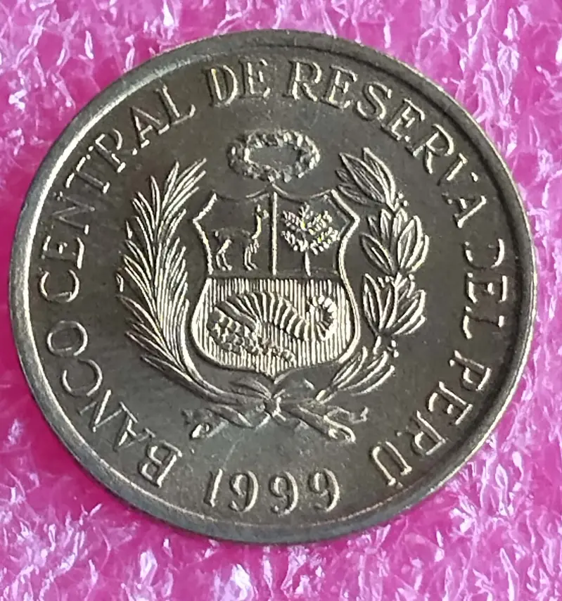 PERU - 1 CENTIMO COIN - BUNC CONDITION (1999) - 1