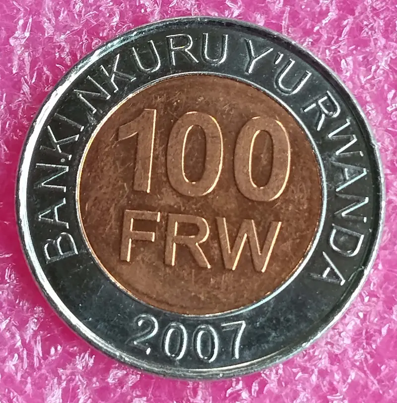 RWANDA - 100 FRANCS - BUNC CONDITION (2007) - 1
