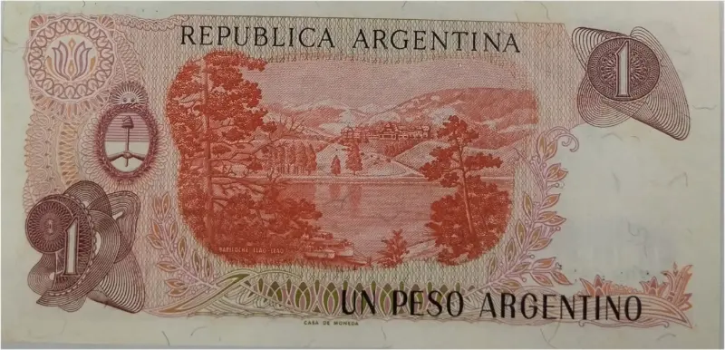 ARGENTINA - 1 PESO - UNC MINT CONDITION (1983 & 1984) - 1