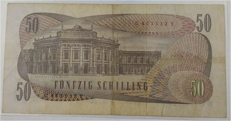 AUSTRIA - 50 SCHILLING - VF condition (1970) - 1