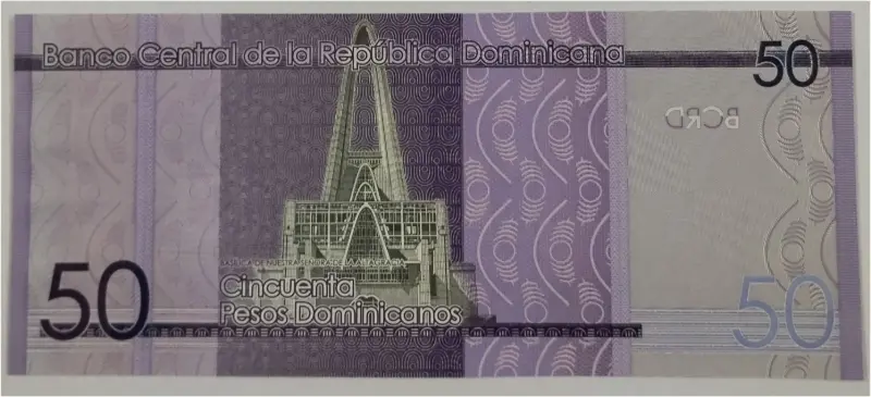 DOMINICA - 50 PESO -  UNC MINT CONDITION - 1