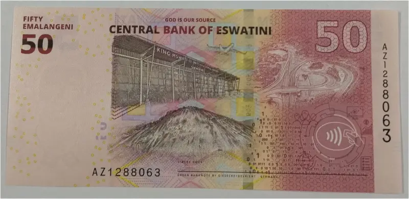 ESWATINI - 50 EMALANGENI COMMEMORATIVE - UNC MINT CONDITION (2024) - 1