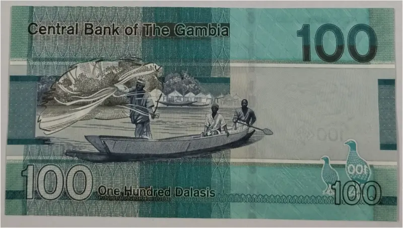 GAMBIA - 100 DALASI - UNC MINT CONDITION (2023) - 1
