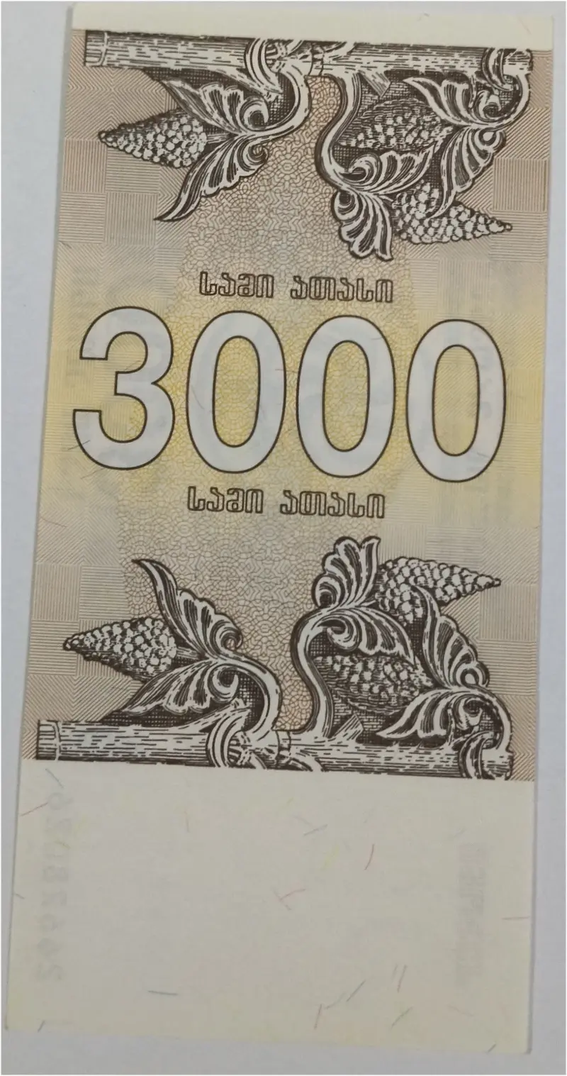 GEORGIA - 3000 KUPONI -  UNC MINT CONDITION - 1