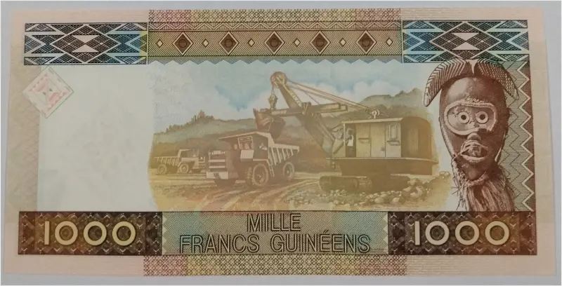 GUINEA - 1000 FRANCS - UNC & MINT CONDITION (2010) - 1