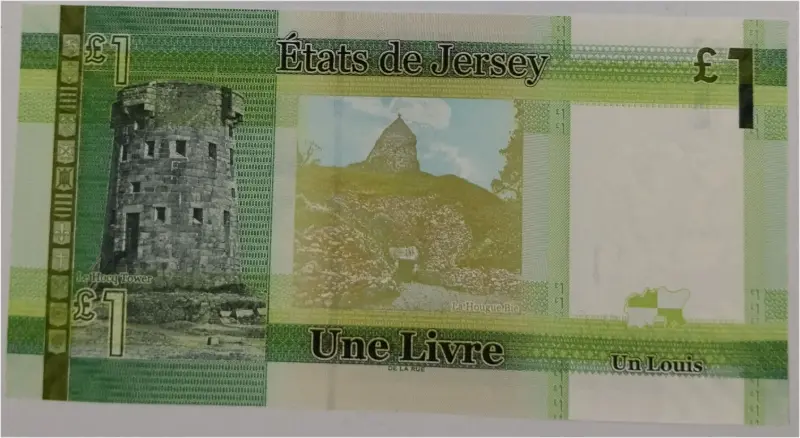 JERSEY - 1 POUND - UNC MINT CONDITION (2010 & 2018) - 1