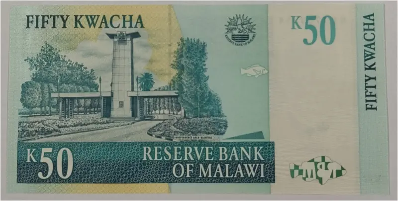 MALAWI - 50 KWACHA - UNC MINT CONDITION - 1