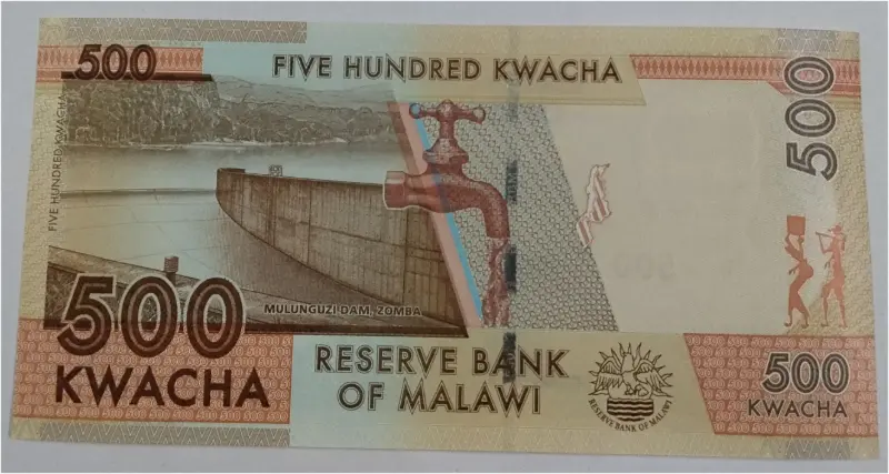 MALAWI - 500 KWACHA - GEM UNC MINT CONDITION - 1