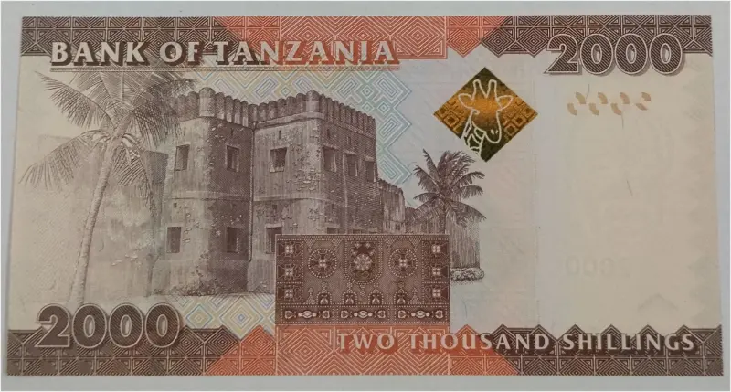 TANZANIA - 2000 SHILLING -  UNC MINT CONDITION - 1