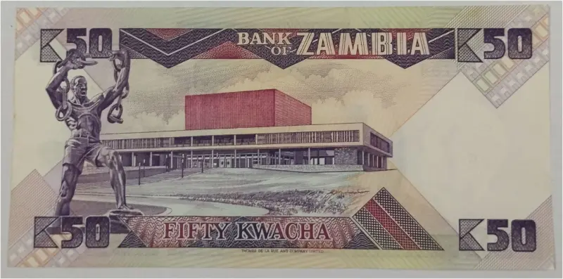 ZAMBIA - 50 KWACHA  -  GEM UNC MINT CONDITION (1986 & 1988) - 1