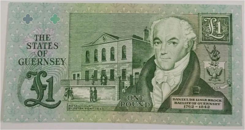 GUERNSEY - 1 POUND - UNC MINT CONDITION (1991 & 2016) - 1