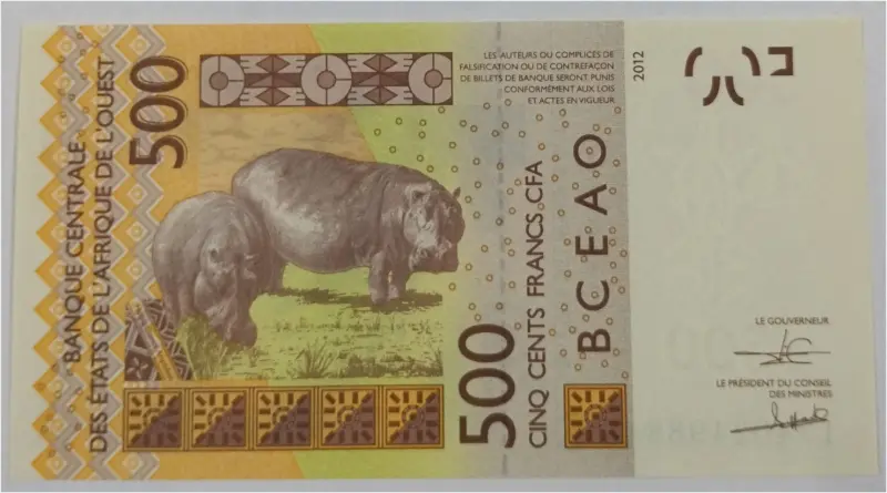 WEST AFRICA - 500 FRANCS (GUINEA BISSAU)- UNC MINT CONDITION - 1