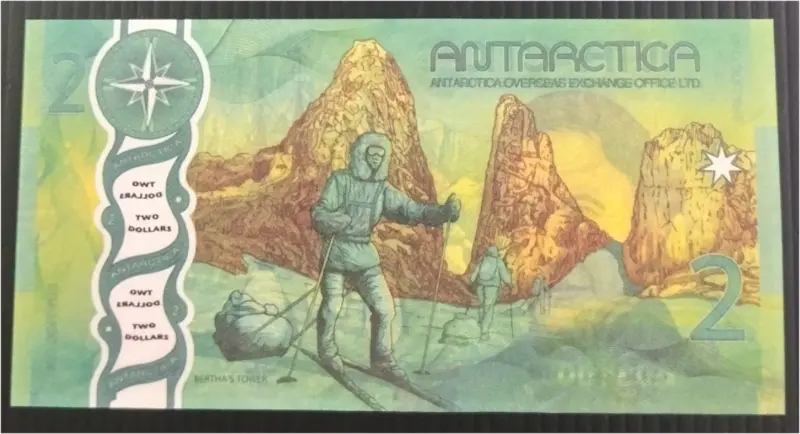 ANTARCTICA - - 2 DOLLARS - UNC MINT CONDITION (2020) - 1