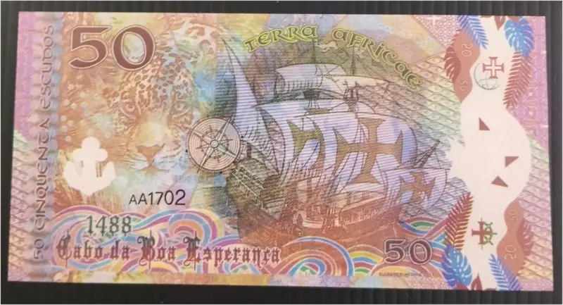 PORTUGUESE - 50 ESCUDOS COMMEMORATIVE - UNC MINT CONDITION (2017) - 1