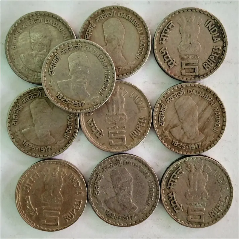 R5 Dadabhai Naoroji 1825-1917 - 50